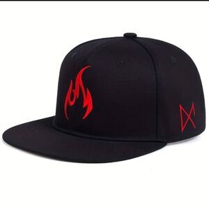 Men's Casual Hip Hop Flame Baseball Cap